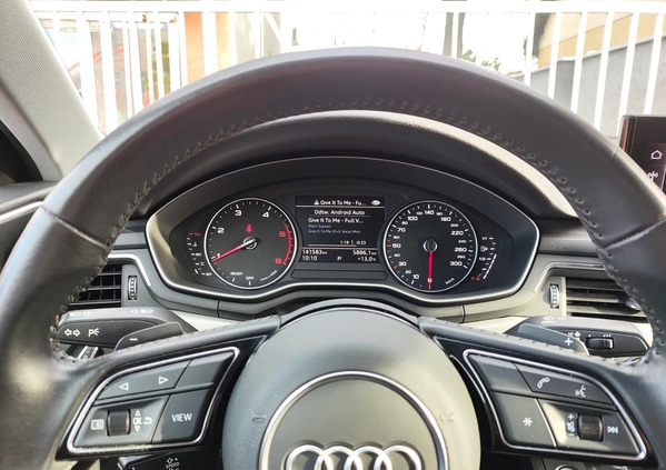 Audi A4 cena 92900 przebieg: 142000, rok produkcji 2020 z Poznań małe 191